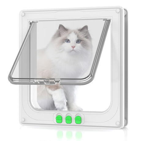24x245cm Cat Door with Transparent Flap