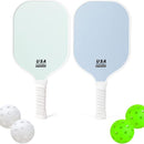 Red Pickleball Paddle Set with Carrying Bag