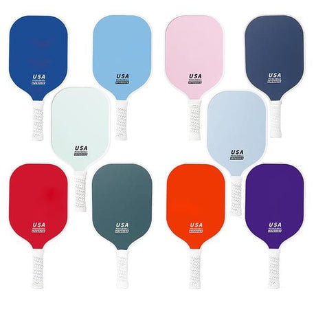 Deep Blue Pickleball Set: 2 Paddles, 4 Balls, Carrying Bag