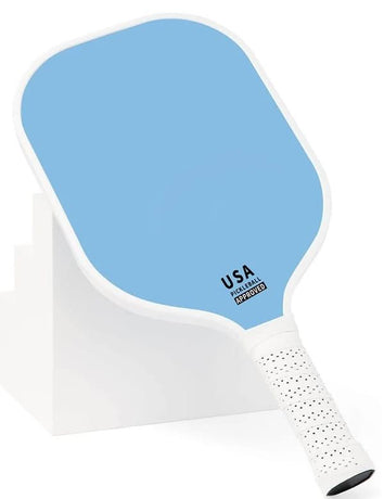 Deep Blue Pickleball Set: 2 Paddles, 4 Balls, Carrying Bag