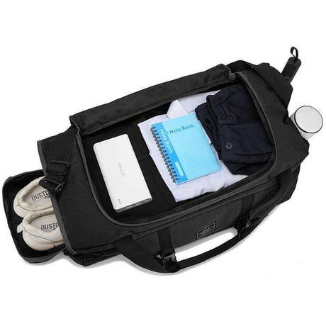 Black TUCUAN Travel Duffel Bag