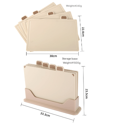 4-Piece Assortment Cutting Board Set