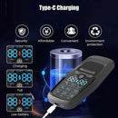 8-Pad Digital Electric Massager with EMS, TENS & MSG