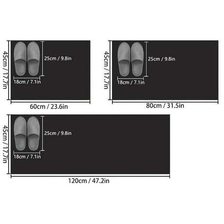 Kitchen Runner Mat - Non-Slip, Durable, & Easy to Clean