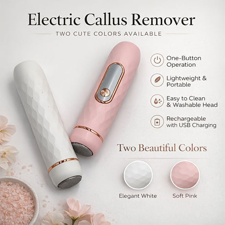Electric Foot Callus Remover | USB Rechargeable