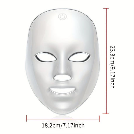 7-Color LED Light Therapy Facial Mask for Skin Rejuvenation