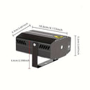 Laser Stage Lighting System with Remote, DMX, and RGB Effects