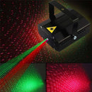 Laser Stage Lighting System with Remote, DMX, and RGB Effects