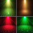 Laser Stage Lighting System with Remote, DMX, and RGB Effects