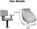 2 - Piece Outdoor Yacht Oxford - Cloth Waterproof Seat Covers - Captain & Rear! | Hot - Sell