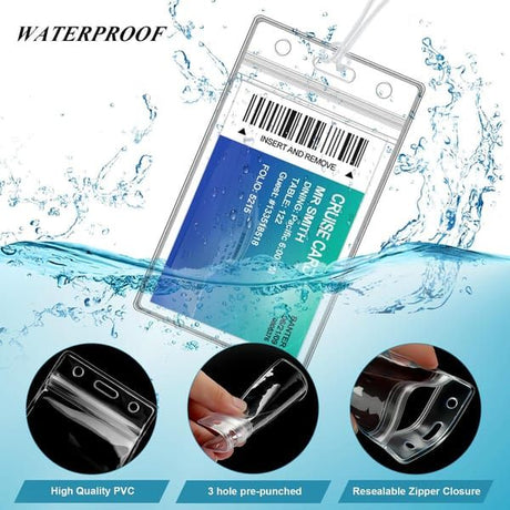 100 pieces transparent plastic luggage bag label rack badge label rack, suitable for office business travel supplies