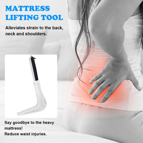 Industrial-grade mattress lift mattress lifting solution and durable tool, help to make no-pressure bed ABS, mattress lifting machine bed cushion storage tool, elderly-friendly bed organizing time bed