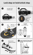 High - Quality PD - R97P Bicycle Pedals，Compatible with SHIMANO SPD- SL system - Hot Selling! Free Shipping