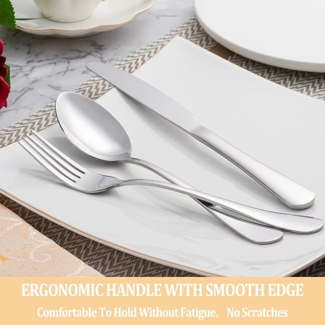 Premium Stainless - Steel Cutlery Set - 5 - Piece, Hot - Selling! Free Shipping