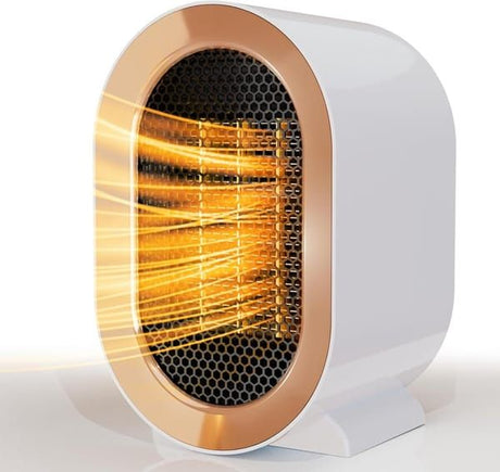 Desktop heater, EU standard, office heater, household, cross-border, PTC heating, small, vertical electric heater, energy-saving heater
