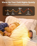 Desktop heater, EU standard, office heater, household, cross-border, PTC heating, small, vertical electric heater, energy-saving heater