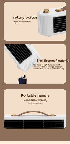 Hot - selling Desktop Heater: Instant Warmth, Energy - Saving & Quiet | Free Shipping