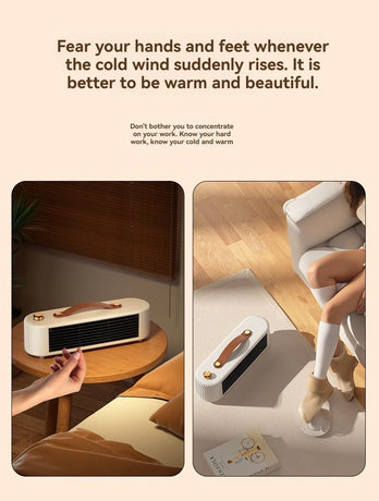 Hot - selling Desktop Heater: Instant Warmth, Energy - Saving & Quiet | Free Shipping