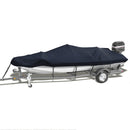 Outdoor V-shaped yacht with dust cover, sunscreen and rainproof boat cover, Teflon boat body protection cover