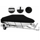 Outdoor V-shaped yacht with dust cover, sunscreen and rainproof boat cover, Teflon boat body protection cover
