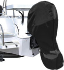 600D marine engine cover, sun protection, wind and rain Oxford cloth, dustproof, mosquito-proof, marine Oxford cloth, outboard cover, waterproof ultraviolet, marine engine protection cover, suitable for yacht, fishing boat (30-60 horsepower)