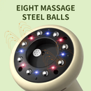 USB rechargeable intelligent nine-speed adjustable cupping massager, home electric cupping scraping massage instrument, 1200mAh battery life, whole body vacuum cupping tool, comes with 8 steel balls, best choice in ten days