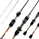Ultra-light carbon micro-mouthe lures UL 1.8m ultra-soft solid straight handle slightly far-casting whitefish fishing rod