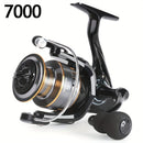 BILLINGS EK 7000 series, 5.2:1 gear ratio, maximum drag force 26LB, aluminum alloy metal line cup, spool reel, suitable for freshwater and seawater