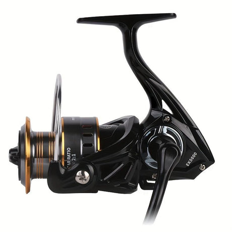 BILLINGS EK 7000 series, 5.2:1 gear ratio, maximum drag force 26LB, aluminum alloy metal line cup, spool reel, suitable for freshwater and seawater