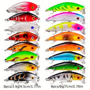 59 - piece Fishing Lure Set - High - Quality, Trending & Hot - Selling! Free Shipping