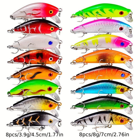 59 - piece Fishing Lure Set - High - Quality, Trending & Hot - Selling! Free Shipping