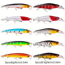 59 - piece Fishing Lure Set - High - Quality, Trending & Hot - Selling! Free Shipping