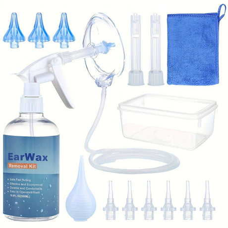 Reusable Earwax Cleaning Kit - Safe and Effective Home Use