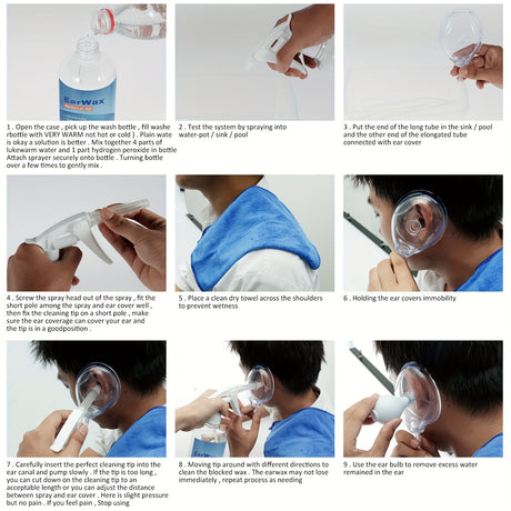 Reusable Earwax Cleaning Kit - Safe and Effective Home Use
