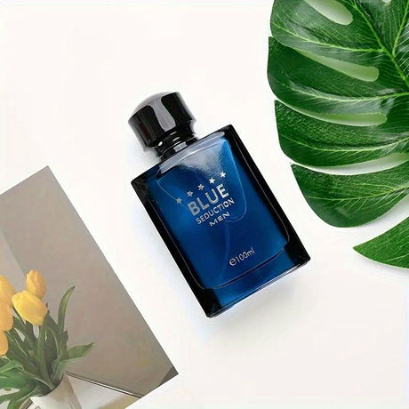 100ml men's light perfume, refreshing and lasting woody fragrance perfume, suitable for date and daily life cologne, is a perfect gift for men's father's day gift