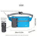 One pack sports outdoor leisure waist bag multifunctional can put water bottle belt bag waist mobile phone bag suitable for running fitness, shopping, hiking, school season, marathon competition and other scenes