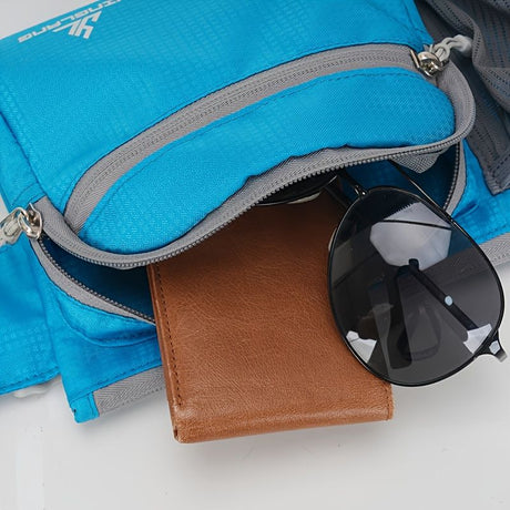 One pack sports outdoor leisure waist bag multifunctional can put water bottle belt bag waist mobile phone bag suitable for running fitness, shopping, hiking, school season, marathon competition and other scenes