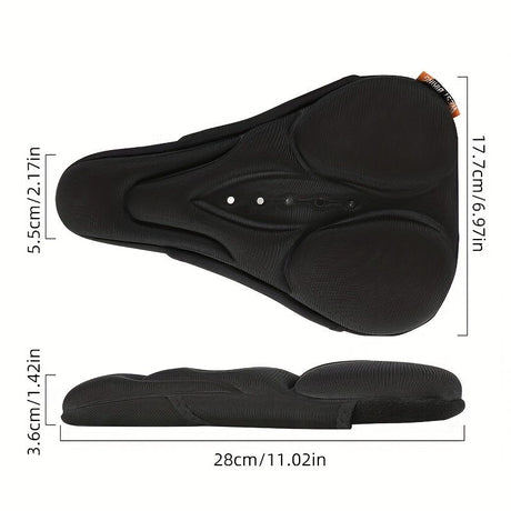 WEST BIKING bicycle seat cover Comfortable and breathable seat cover Soft sponge bicycle seat