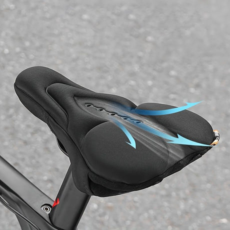 WEST BIKING bicycle seat cover Comfortable and breathable seat cover Soft sponge bicycle seat
