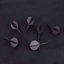 WEDARTER flying dart tail fin cross-border hot sale 2BA threaded integrated modified PP tough plastic anti-drop durable