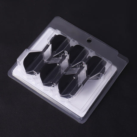 WEDARTER flying dart tail fin cross-border hot sale 2BA threaded integrated modified PP tough plastic anti-drop durable
