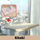Cat hammock suction cup hanging nest pet bed removable washable cat house sunbathing platform hammock summer cat house four seasons universal