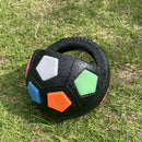 Football-shaped pet dog toys, sturdy and durable tooth-grinding training toys, squeaking sound toys