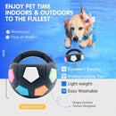 Football-shaped pet dog toys, sturdy and durable tooth-grinding training toys, squeaking sound toys