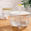 Large capacity cat water fountain, USB low voltage powered automatic pet water feeder, suitable for a variety of pets, safer