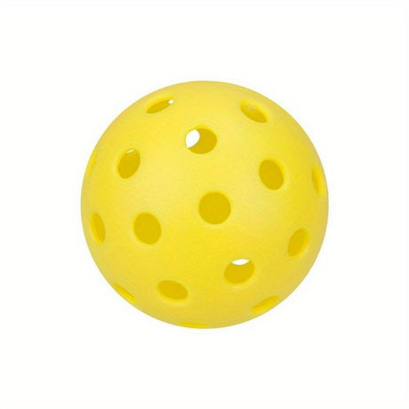 12pcs Pickleball, 40-hole seamless one-piece design, aerodynamic construction, excellent stability, rough matte surface enhances ball control, suitable for competitive Pickleball games