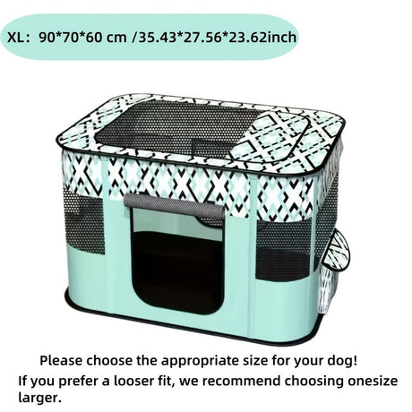 1 piece hot sale cat nursery pet nursery, foldable with a black handbag cat dog cage fence dog cat bed pet supplies tent puppy kitten nursery