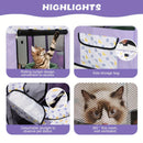 1 piece hot sale cat nursery pet nursery, foldable with a black handbag cat dog cage fence dog cat bed pet supplies tent puppy kitten nursery