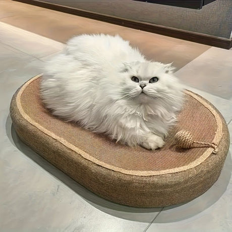 Durable cat scratching board, built-in cat litter box, suitable for all seasons, cat claw care toy, suitable for exercise and rest, perfect gift for cats, perfect gift for cats