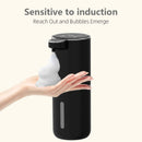 A 400mL bathroom liquid dispenser hand sanitizer sensor rechargeable wall-mounted automatic soap dispenser